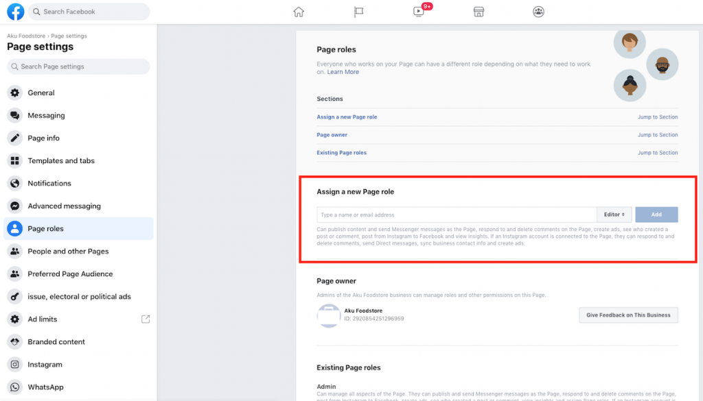 How to Manage Page Roles on Your Facebook Page ZAEL