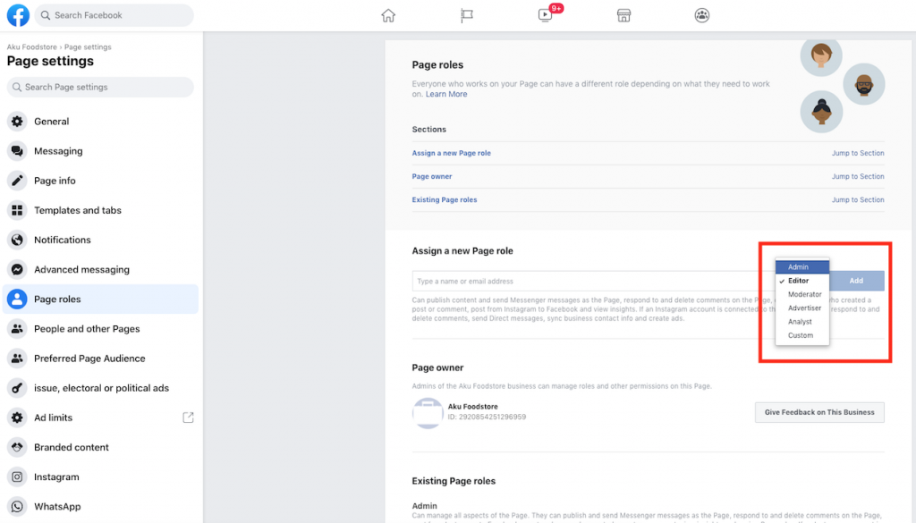 How to Manage Page Roles on Your Facebook Page ZAEL